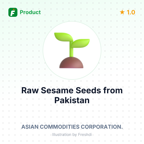 Raw Sesame Seeds – summary card, no photo uploaded yet