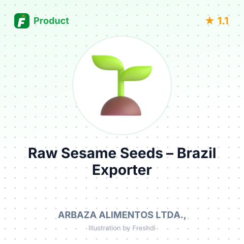 Raw Sesame Seeds – summary card, no photo uploaded yet