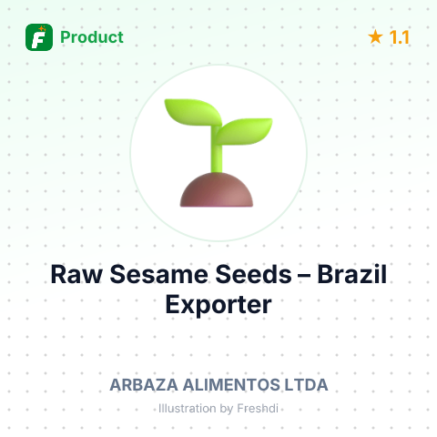 Raw Sesame Seeds – summary card, no photo uploaded yet