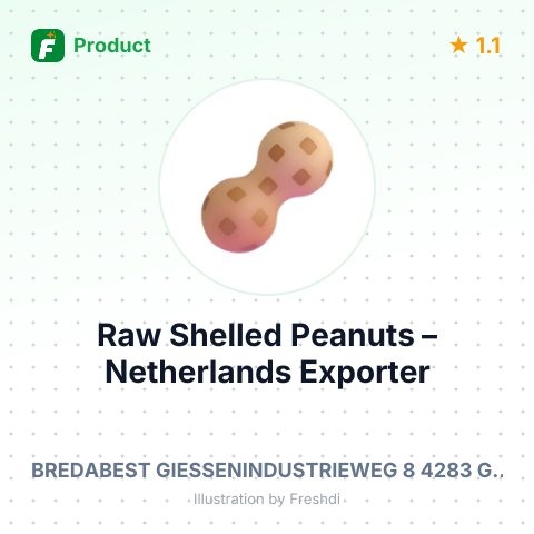 Raw Shelled Peanuts – summary card, no photo uploaded yet