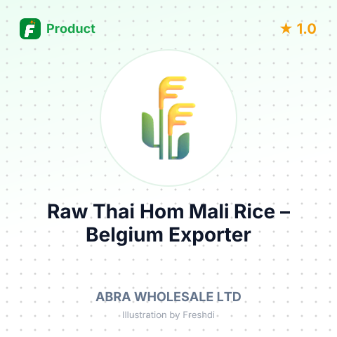 Raw Thai Hom Mali Rice – summary card, no photo uploaded yet