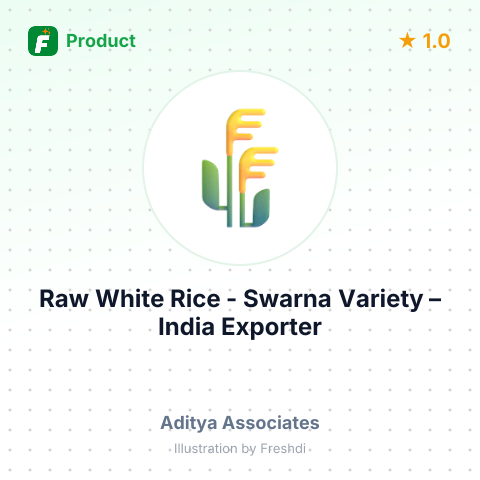 Raw White Rice - Swarna Variety – summary card, no photo uploaded yet
