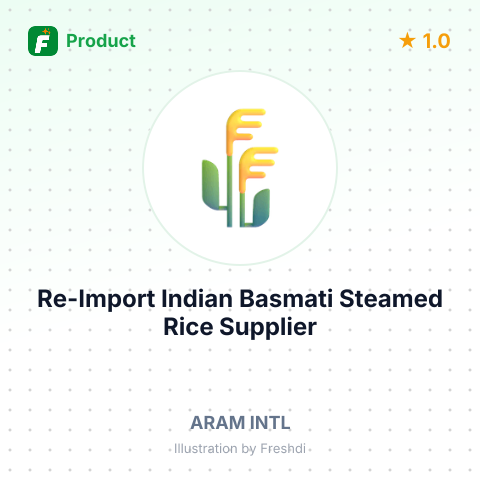 Re-Import Indian Basmati Steamed Rice – summary card, no photo uploaded yet