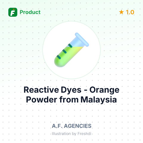 Reactive Dyes - Orange Powder – summary card, no photo uploaded yet