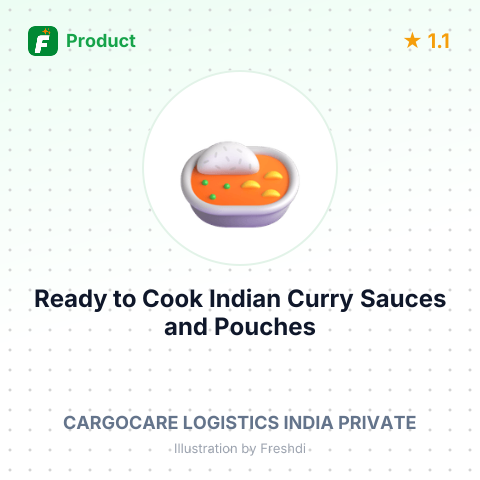 Ready to Cook Indian Curry Sauces and Pouches – summary card, no photo uploaded yet