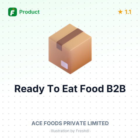 Ready to Eat Foods – summary card, no photo uploaded yet