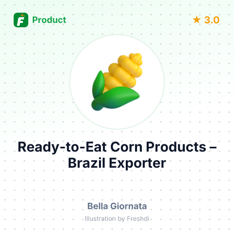 Ready-to-Eat Corn Products – summary card, no photo uploaded yet