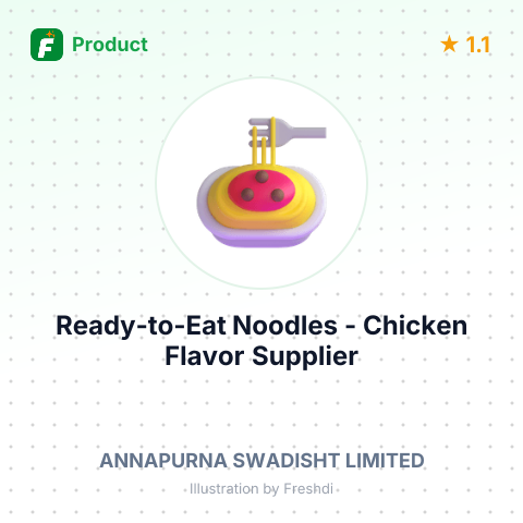 Ready-to-Eat Noodles - Chicken Flavor – summary card, no photo uploaded yet