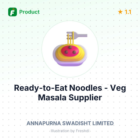 Ready-to-Eat Noodles - Veg Masala – summary card, no photo uploaded yet