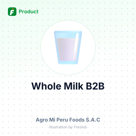 Reconstituted Whole Milk – summary card, no photo uploaded yet