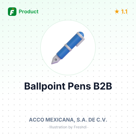 Red Ballpoint Pens – summary card, no photo uploaded yet