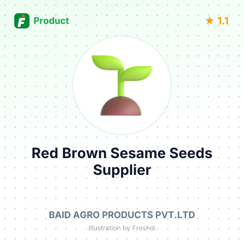 Red Brown Sesame Seeds – summary card, no photo uploaded yet