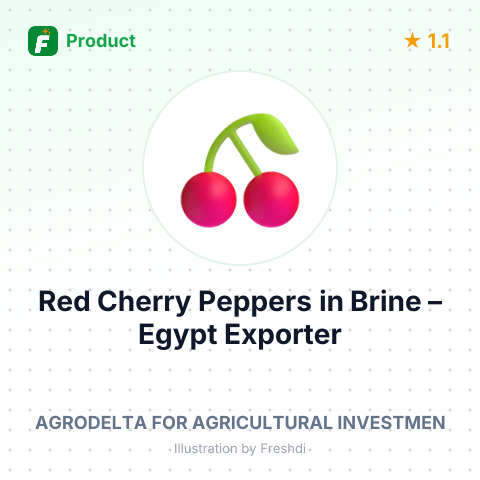 Red Cherry Peppers in Brine – summary card, no photo uploaded yet