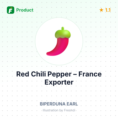 Red Chili Pepper – summary card, no photo uploaded yet