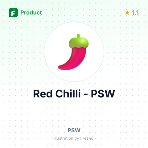 Red Chilli – summary card, no photo uploaded yet