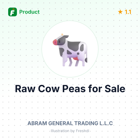 Red Cow Peas Raw Pulses – summary card, no photo uploaded yet