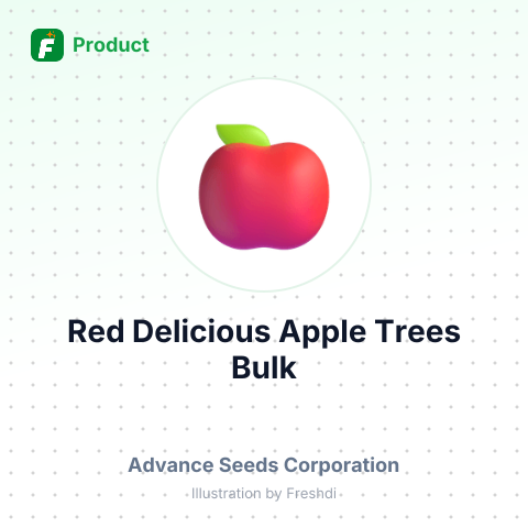 Red Delicious Apple Plants – summary card, no photo uploaded yet