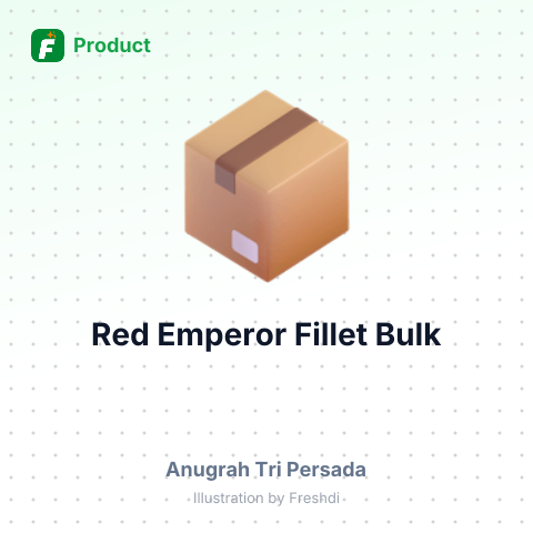 Red Emperor Fillet Skin-on Boneless – summary card, no photo uploaded yet