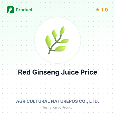 Red Ginseng & Apple Juice for Children – summary card, no photo uploaded yet