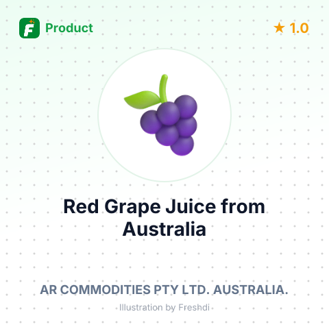 Red Grape Juice – summary card, no photo uploaded yet
