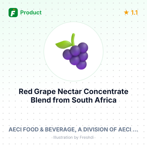 Red Grape Nectar Concentrate Blend – summary card, no photo uploaded yet