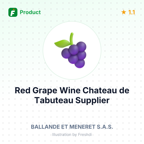 Red Grape Wine Chateau de Tabuteau – summary card, no photo uploaded yet