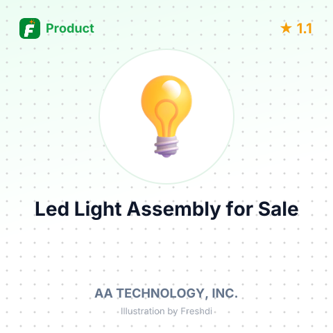 Red LED Light Assembly – summary card, no photo uploaded yet