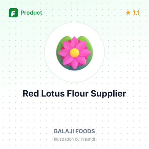 Red Lotus Flour – summary card, no photo uploaded yet