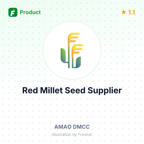Red Millet Seed (Feed Grade) – summary card, no photo uploaded yet