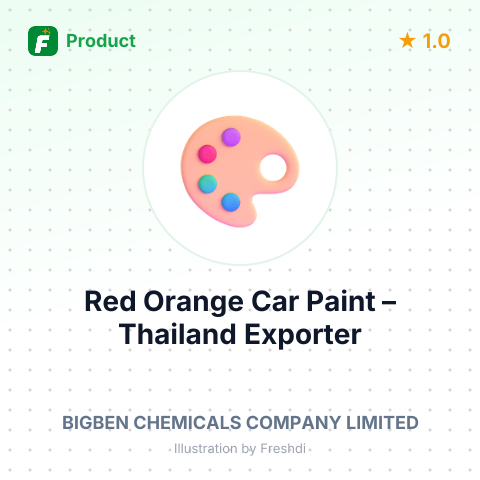 Red Orange Car Paint – summary card, no photo uploaded yet