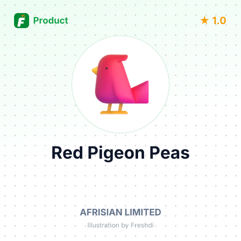 Red Pigeon Peas – summary card, no photo uploaded yet