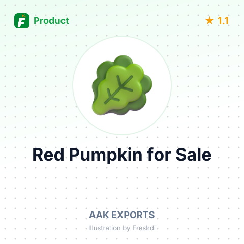 Red Pumpkin – summary card, no photo uploaded yet