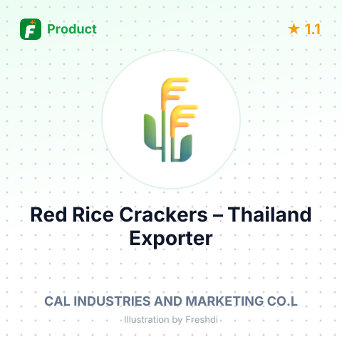 Red Rice Crackers – summary card, no photo uploaded yet