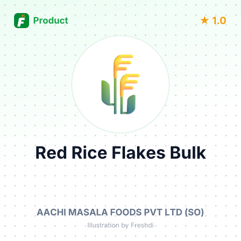 Red Rice Flakes – summary card, no photo uploaded yet