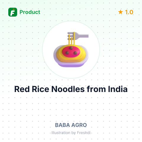 Red Rice Noodles – summary card, no photo uploaded yet