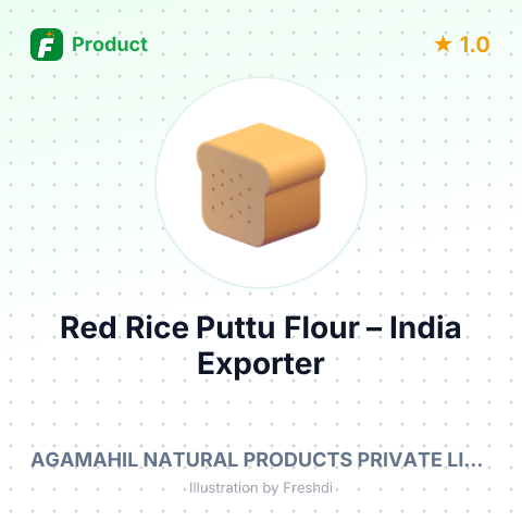Red Rice Puttu Flour – summary card, no photo uploaded yet