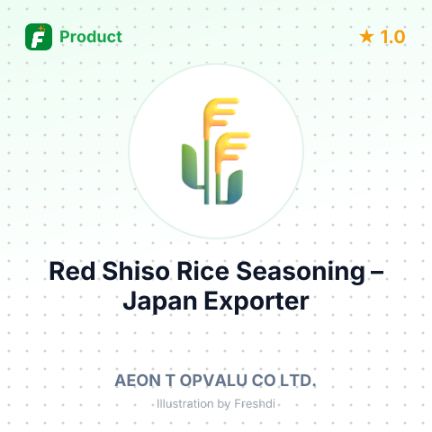 Red Shiso Rice Seasoning – summary card, no photo uploaded yet