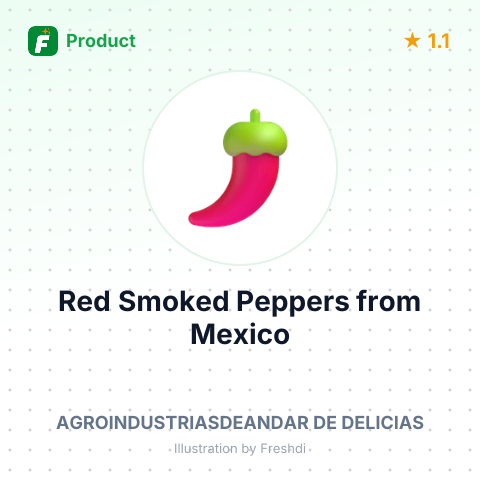 Red Smoked Peppers – summary card, no photo uploaded yet