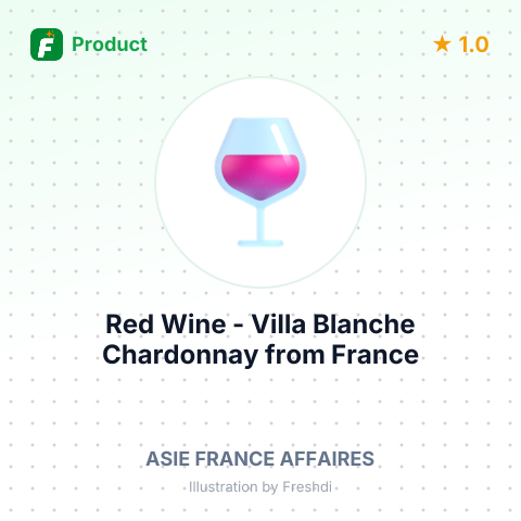 Red Wine - Villa Blanche Chardonnay – summary card, no photo uploaded yet
