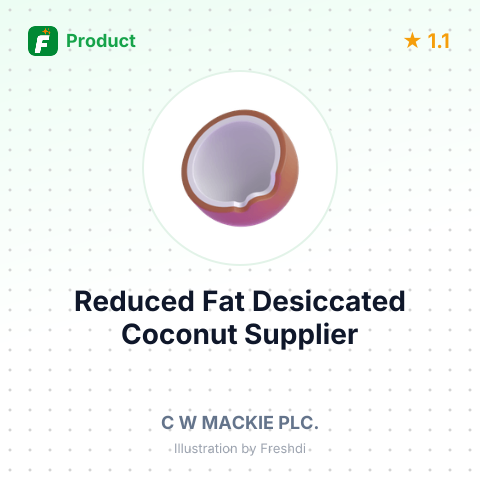 Reduced Fat Desiccated Coconut – summary card, no photo uploaded yet