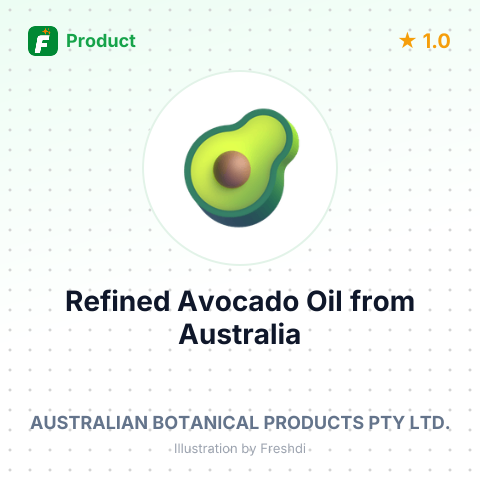 Refined Avocado Oil – summary card, no photo uploaded yet