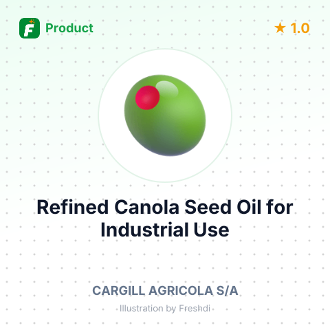 Refined Canola Seed Oil for Industrial Use – summary card, no photo uploaded yet