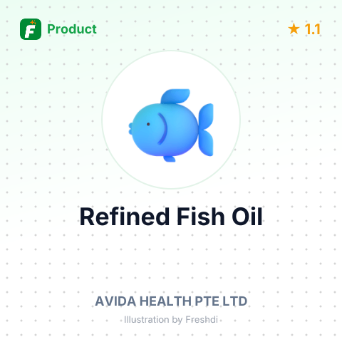 Refined Fish Oil – summary card, no photo uploaded yet