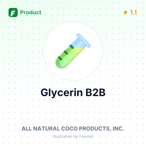 Refined Glycerine (Glycerin) – summary card, no photo uploaded yet