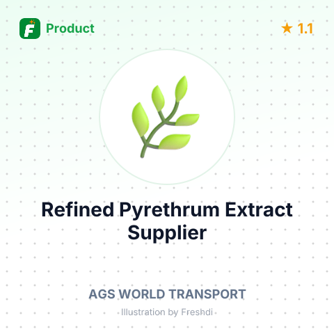 Refined Pyrethrum Extract – summary card, no photo uploaded yet
