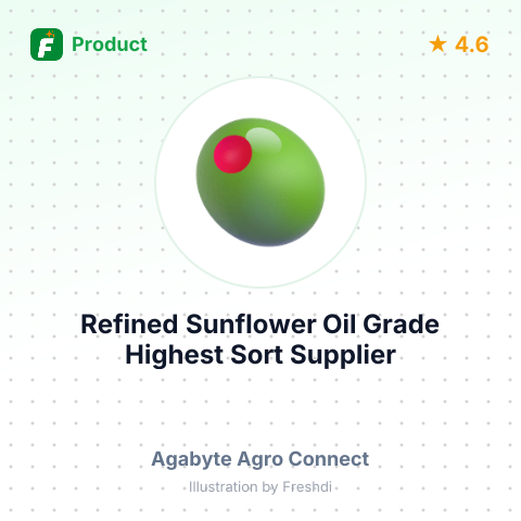 Refined Sunflower Oil Grade Highest Sort – summary card, no photo uploaded yet