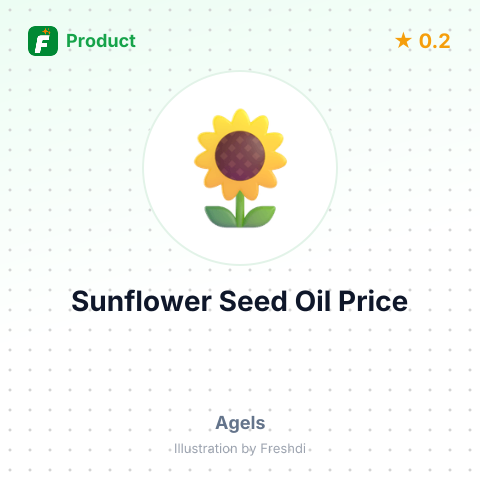 Refined Sunflower Seed Oil – summary card, no photo uploaded yet