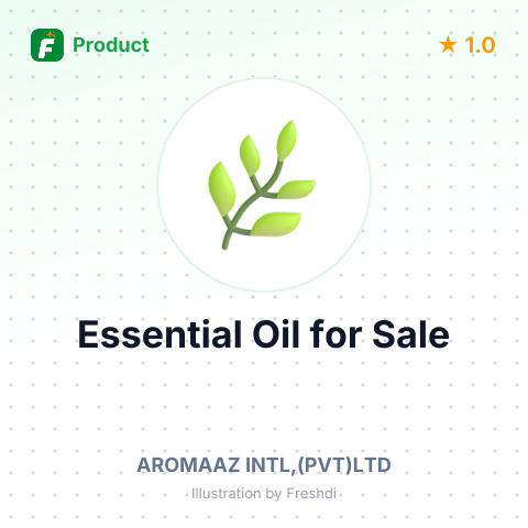 Refreshing Blend Essential Oil – product summary card, no photo uploaded yet