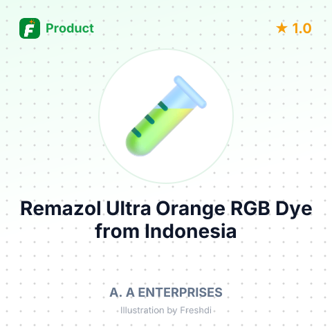 Remazol Ultra Orange RGB Dye – summary card, no photo uploaded yet
