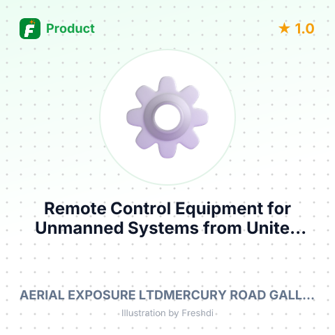 Remote Control Equipment for Unmanned Systems – summary card, no photo uploaded yet